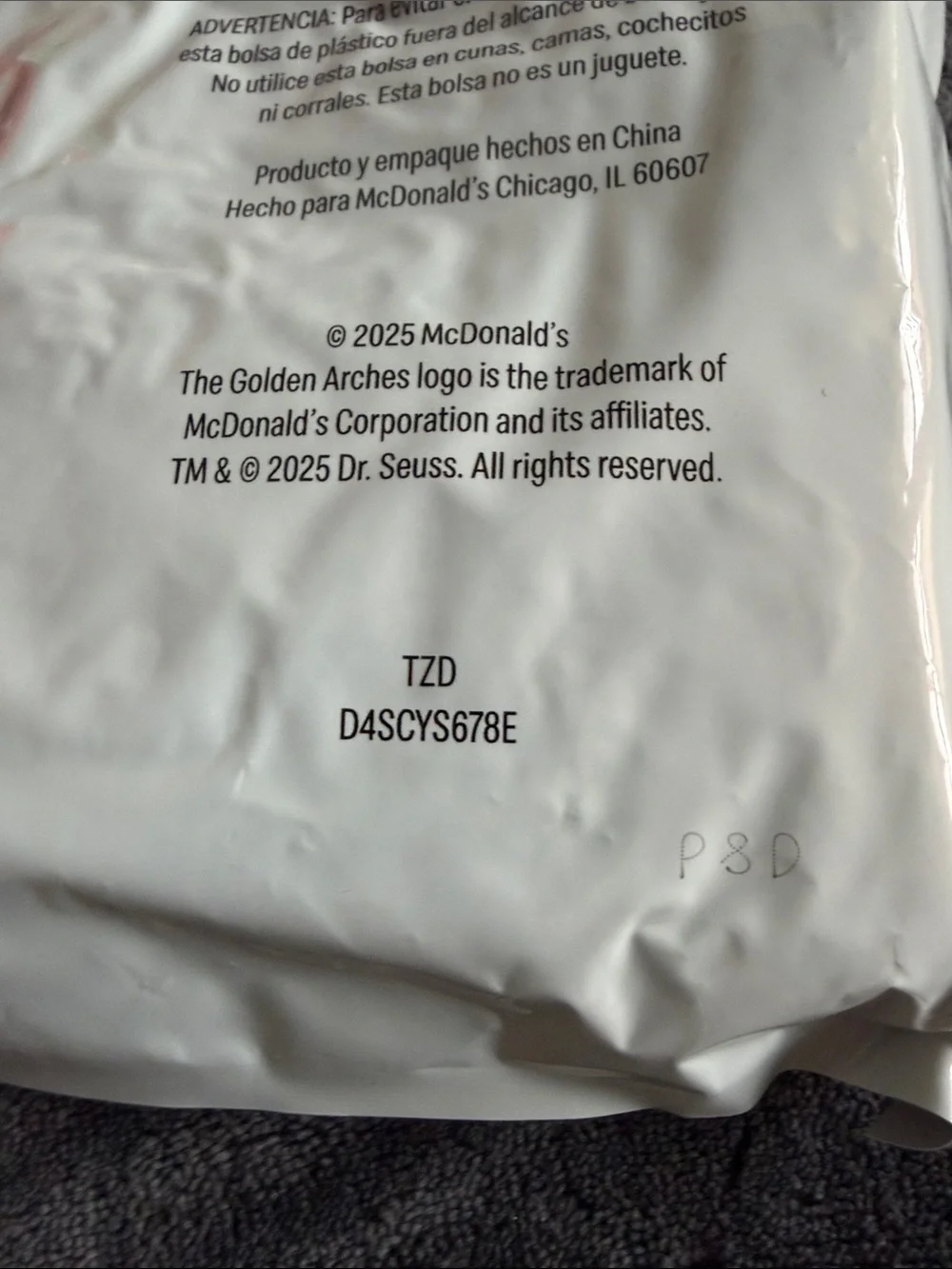 McDonald's The Grinch Holiday Party Set w/box cup shaker salt bag & unopened Sox